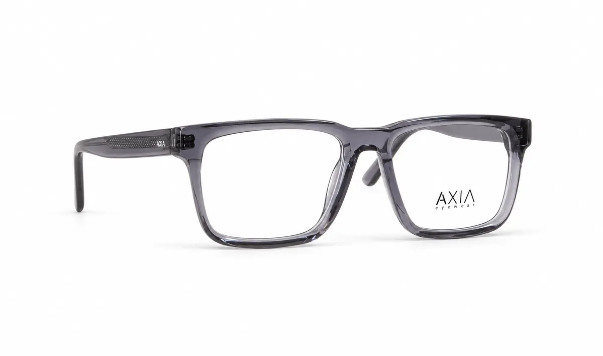 Armazón óptico AXIA Negro, negro · detalle azul, vista 4