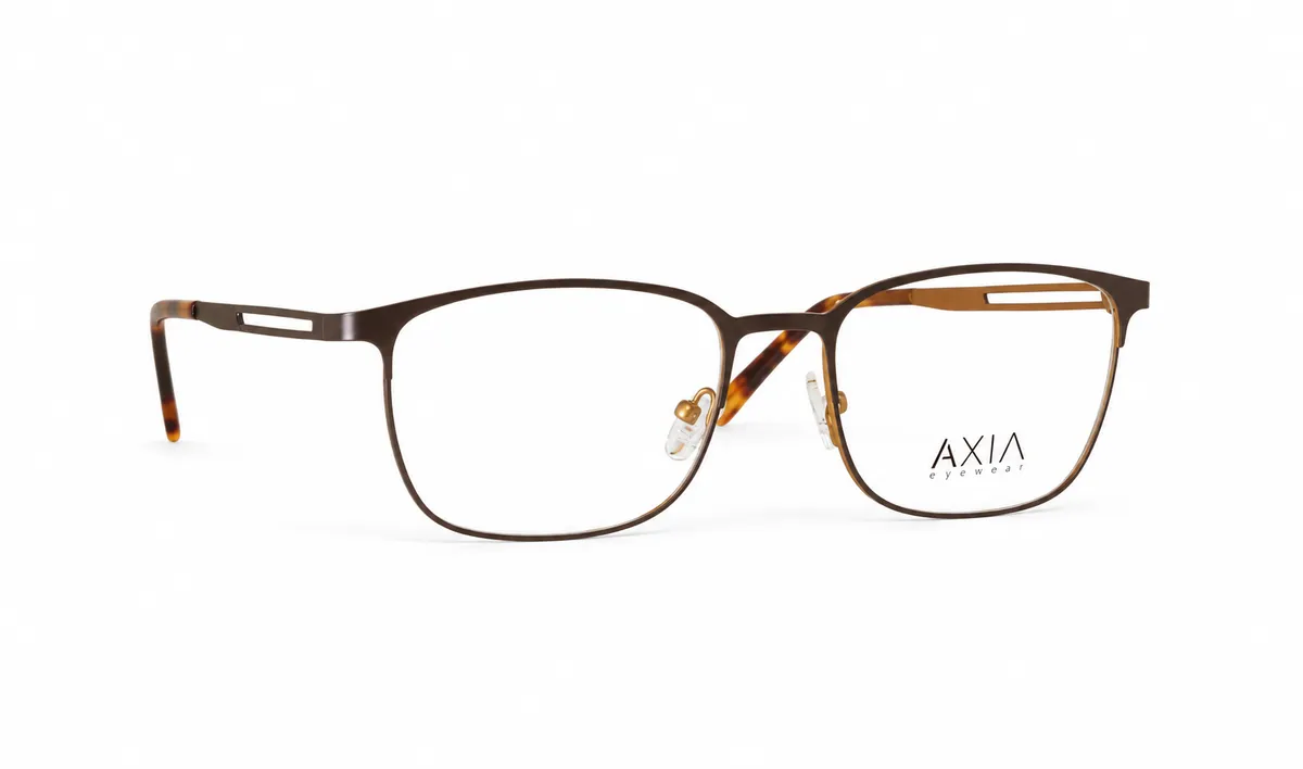 Armazón óptico AXIA Negro, negro · detalle azul, vista 6