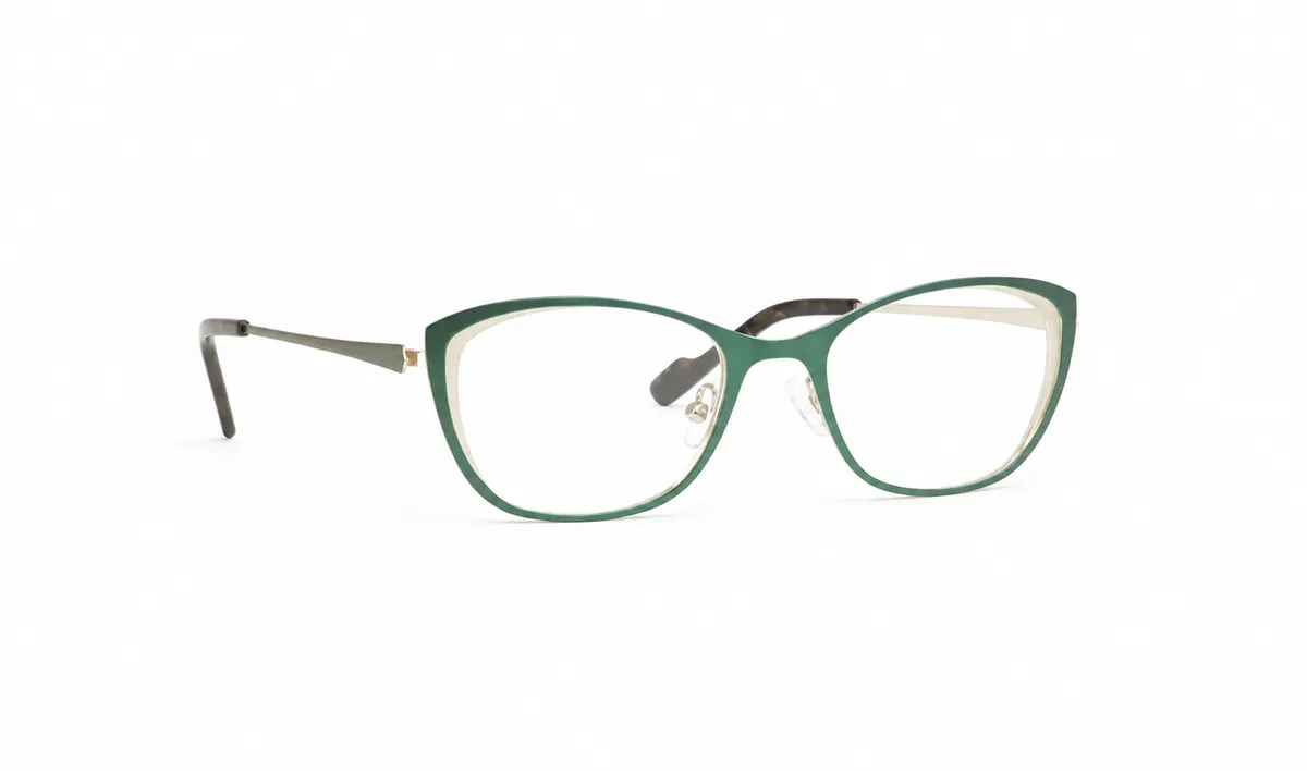 Armazón óptico AXIA Verde, verde, vista 2