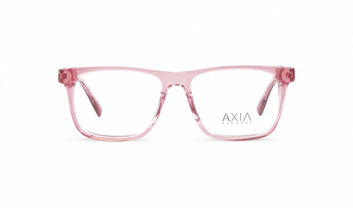 Armazón óptico AXIA Violeta, violeta translúcido, vista 5